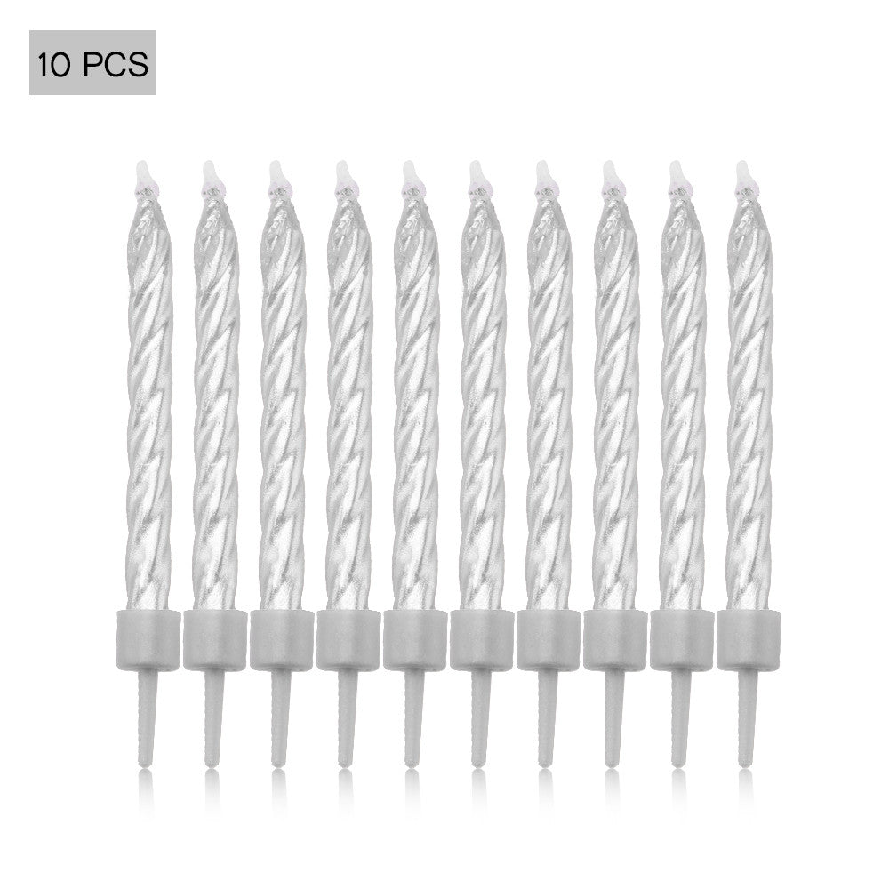 Silver Candle Cake